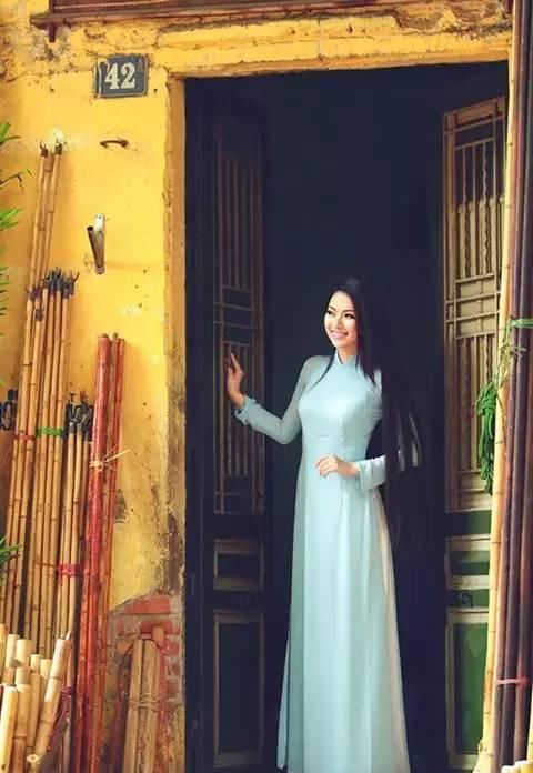  『中国旗袍』越南版旗袍美女，真好看！