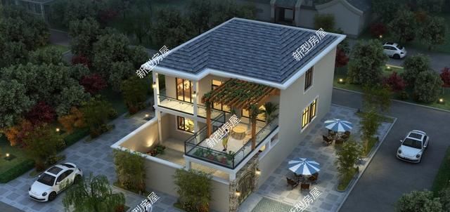  建筑@有鸡有鸭有菜园, 这才是真正的农家院, 5套别墅图纸分享