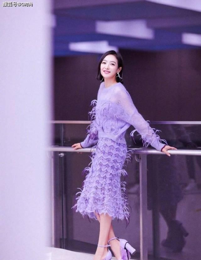  『亮眼』香芋紫色系look好亮眼呀 清纯中又不失活泼感
