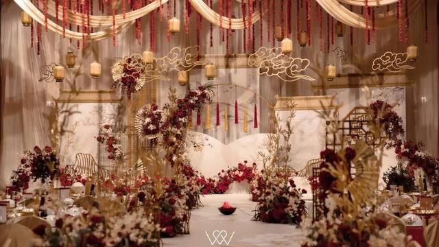 『情谊』诗画中的中式婚礼,羞涩内敛的情谊,时尚真诚的祝愿