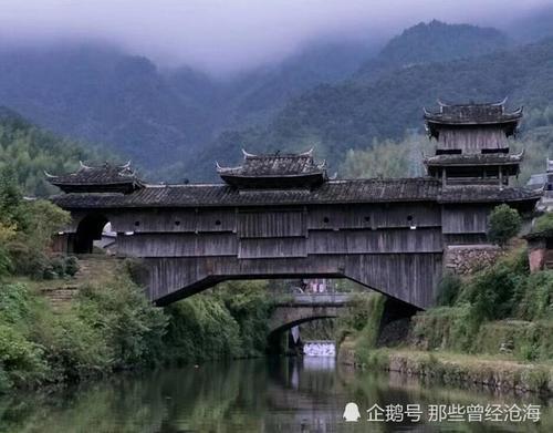 中国有个古村落，号称美过月亮，有十座古廊桥犹如仙境一般