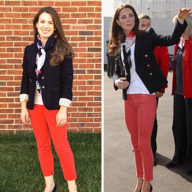 凯特王妃的粉丝，模仿她的发型和衣品与到尴尬了吧