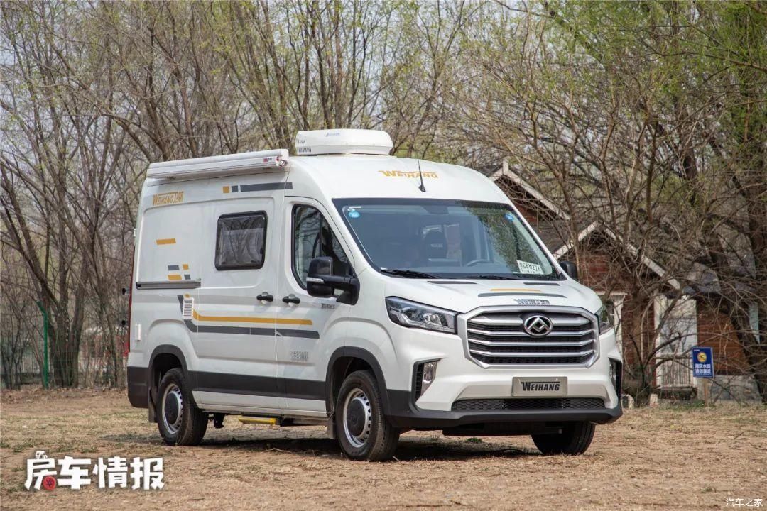  『汽车』开房车旅行担心没电？这款V90房车能用汽车充电桩，电器随便用