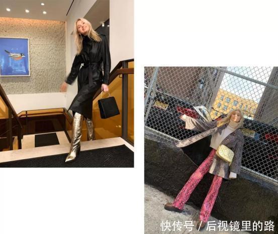 『欧美』欧美街拍终于正经一次了!这款红棕色大衣太显气场了,好看还保暖