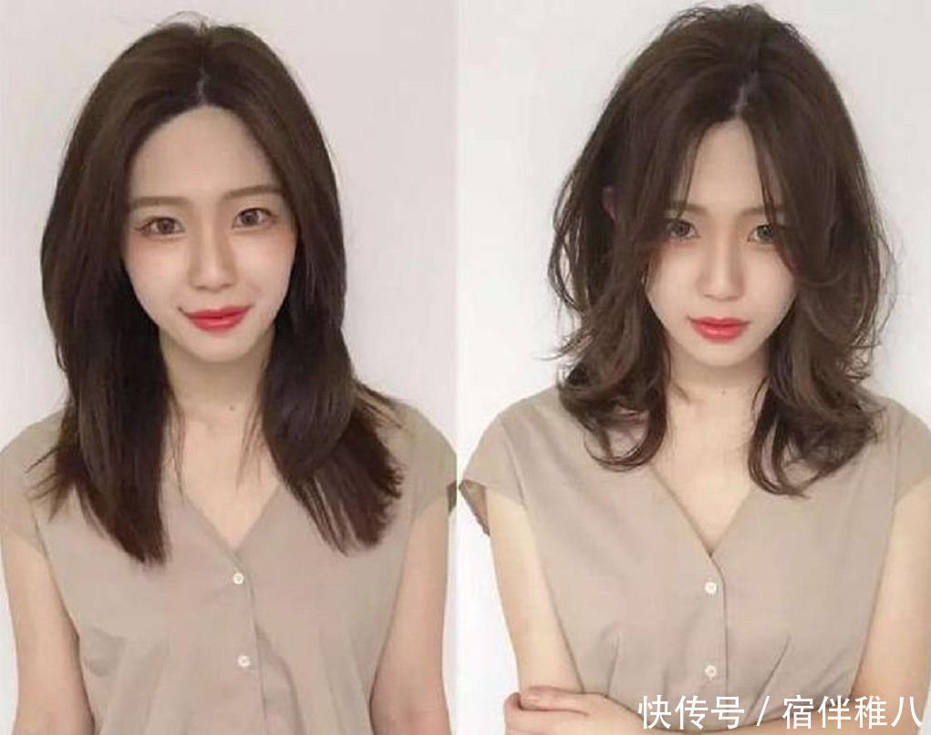  「气质」分享5款适合方脸、圆脸女生的瘦脸发型，显瘦同时更有气质！