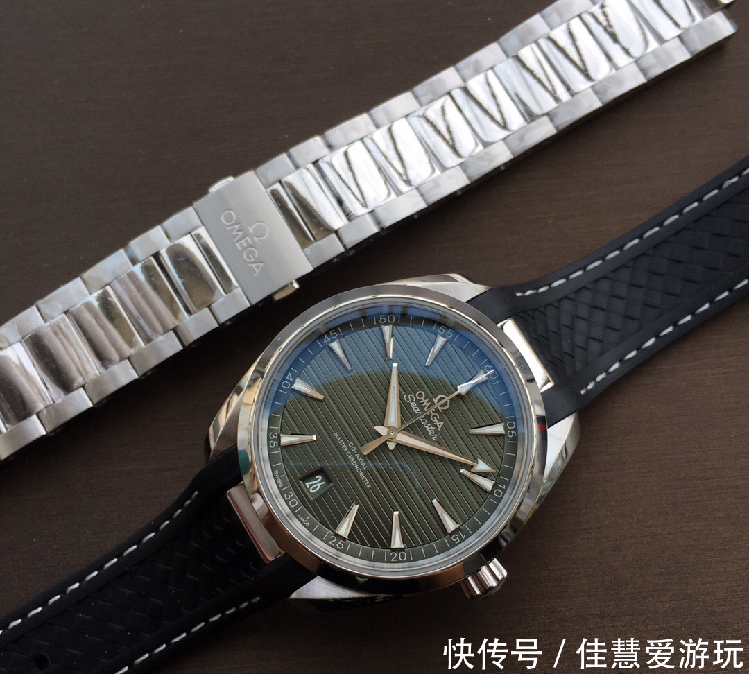  【柚木】鬼斧神工到底有多厉害？欧米茄海马150柚木系列‘墨绿色’新款