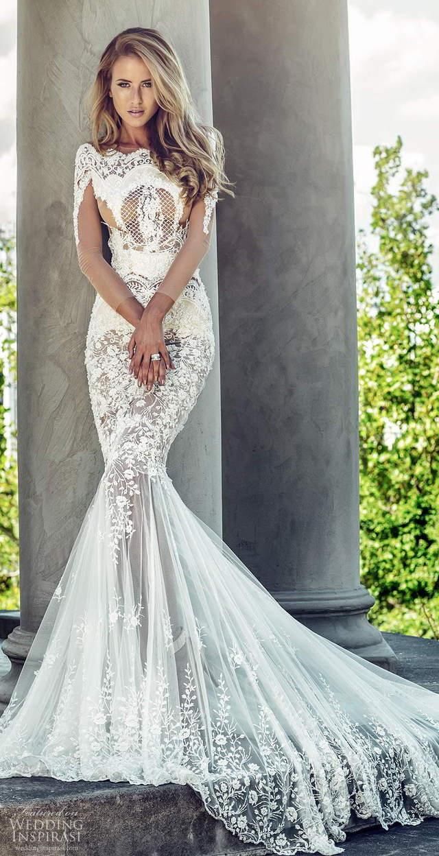  「系列」Nektaria 婚纱系列 垂坠华丽婚纱带给新娘好心情