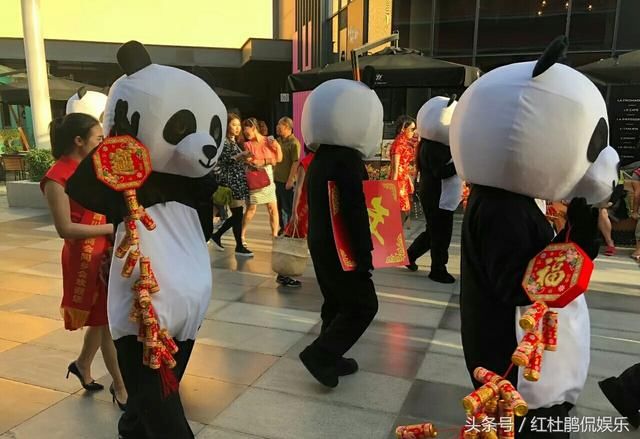 2018年春节迪拜华人游行活动,各路神仙轮番登