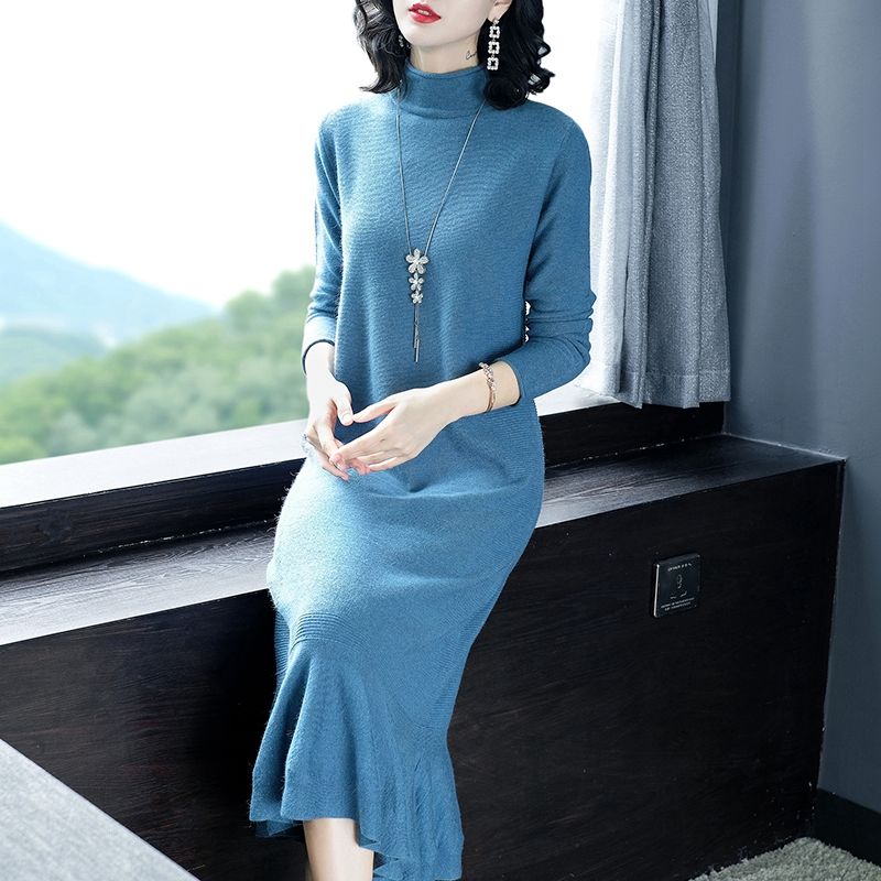 自从发现羊毛裙这么高雅时髦，妈就把真丝全扔掉，连买8条换着穿