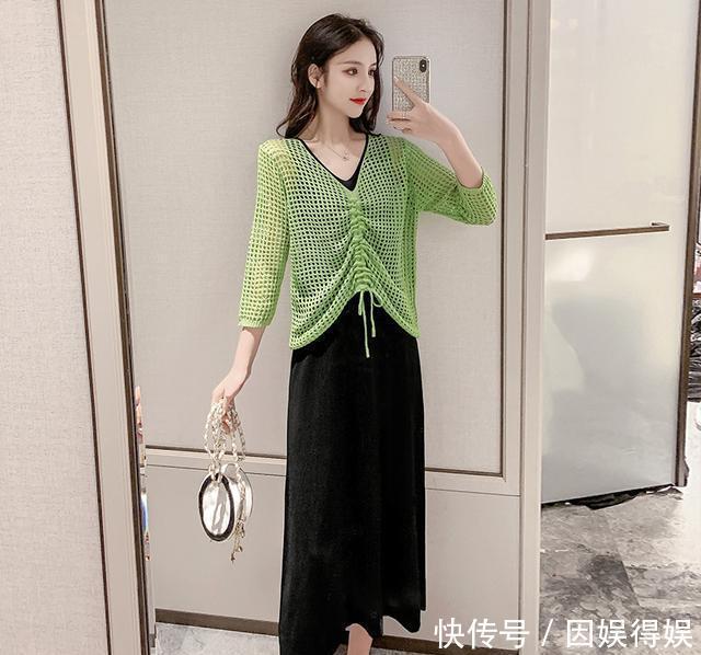吊带|上新的时尚百搭吊带罩衫,超美的时尚百搭吊带罩衫安排起来
