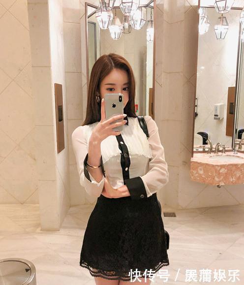  「美女」美女一身小香风穿搭，魅力十足！