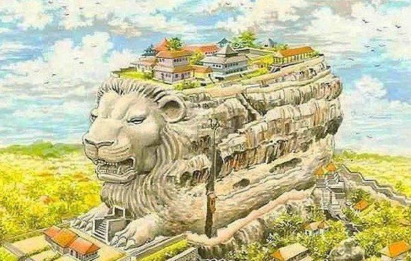 巨岩山顶的神奇宫殿遗址，距今有一千五年历史，建造方法至今成谜