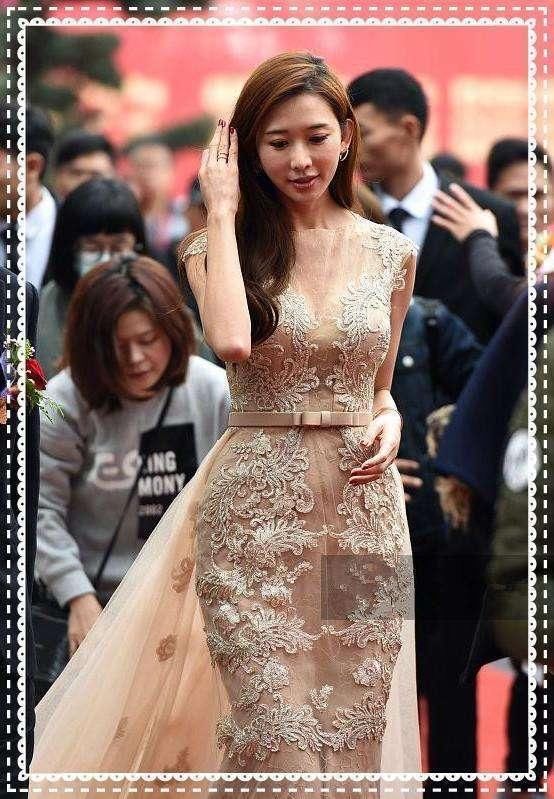 林志玲穿透视纱裙太透明了，却浑然不知 网友：这尺寸也太尴尬了