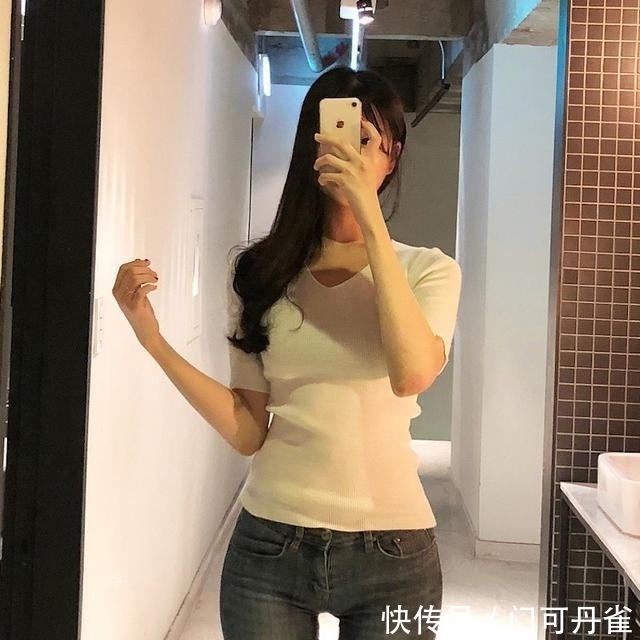 #特别#有一种美丽,根本不需要看脸那就是紧身牛仔裤魅力