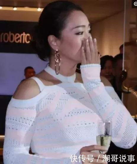 52岁巩俐还敢穿白色紧身裙!网友:肚子上一圈圈的肉,辣眼睛!