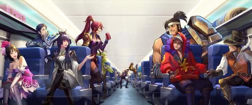 王者荣耀：通往王者峡谷列车即将出发 当梦醒来身边尽是峡谷英雄