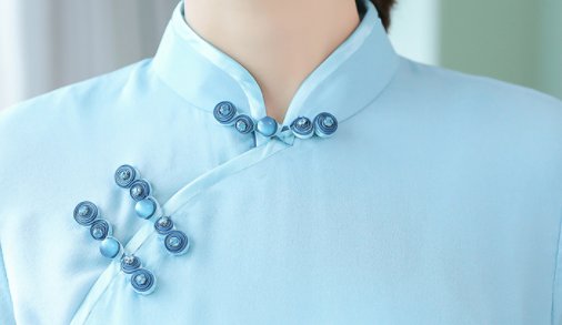 比连衣裙更飘逸的旗袍来了!古典韵味十足,超美超好看