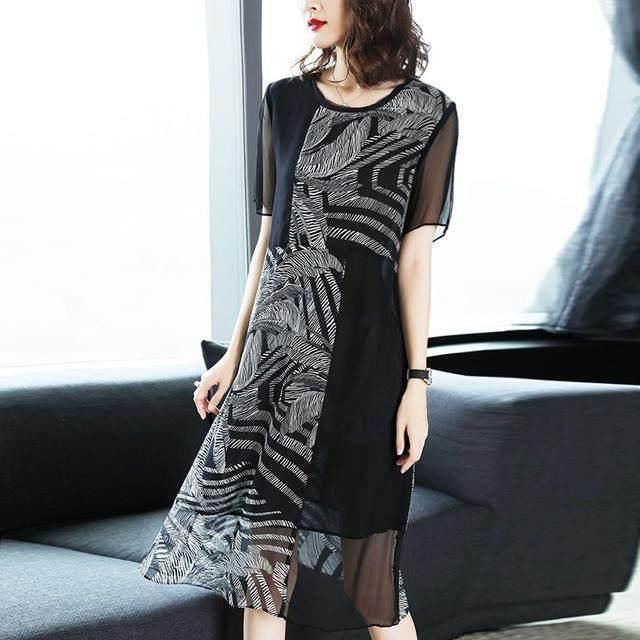 又发现一款新裙：叫“勾魂裙”，端庄大气又遮肉，尽显优雅女人味