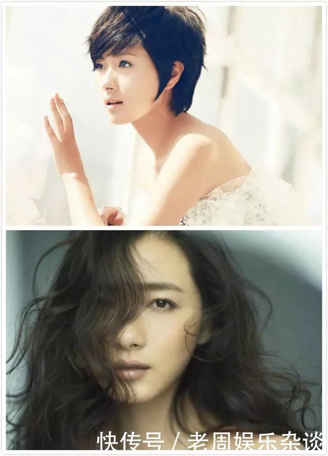 10大短发女神留长发，王珞丹气质清新赛校花，孙俪却没了辨识度！