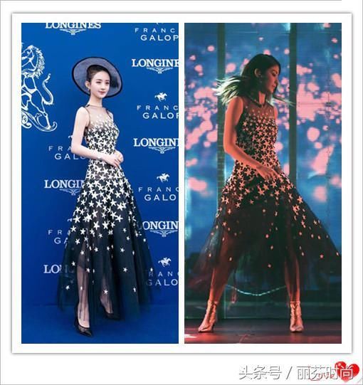 赵丽颖撞衫“老江湖”被嘲道行浅？网友：单看发型就输了，丑哭！