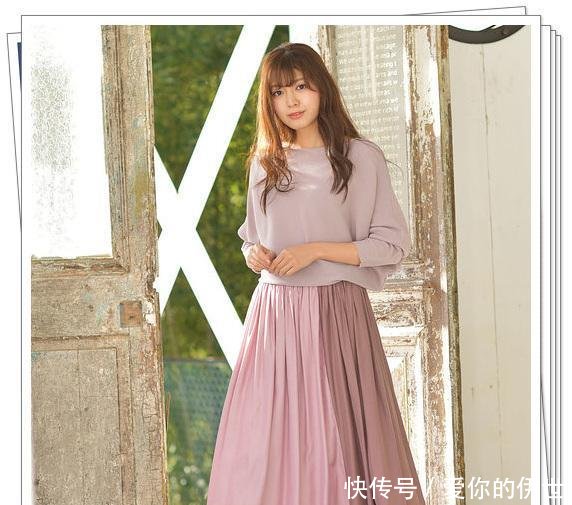 提升:缎面半身裙的15种日系穿搭look,提升春季造型高级感的不二之选
