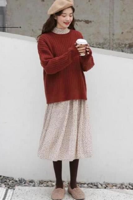  #气质#红色系怎么穿出好气质？这3种穿法时髦又不失少女感