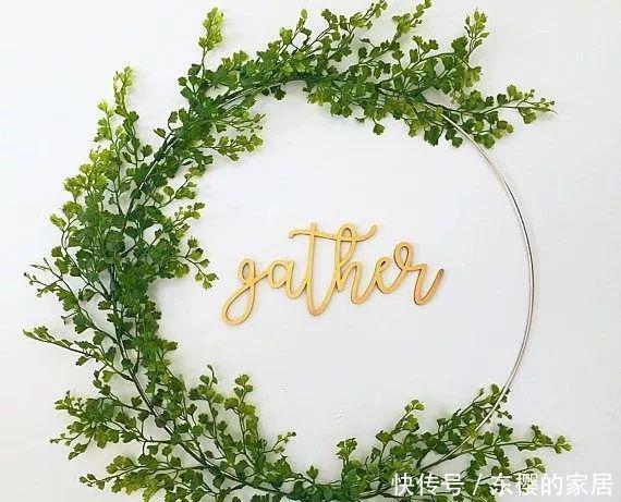  春日@DIY手工：春日花环diy