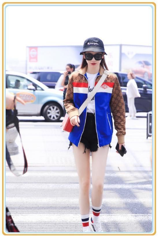 没有戚薇的筷子腿真别穿手撕热裤，否则会跟沈梦辰一样满屏尽尴尬