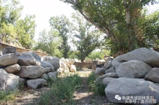 快瞧！这里有乌市最多的景观卵石、火山岩石