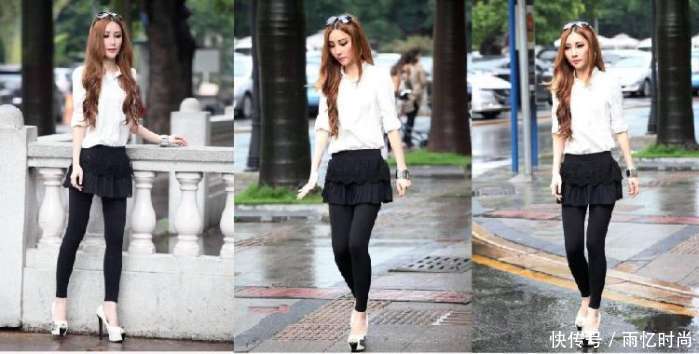 精致简单的黑白搭配, 时尚前卫耐人寻味