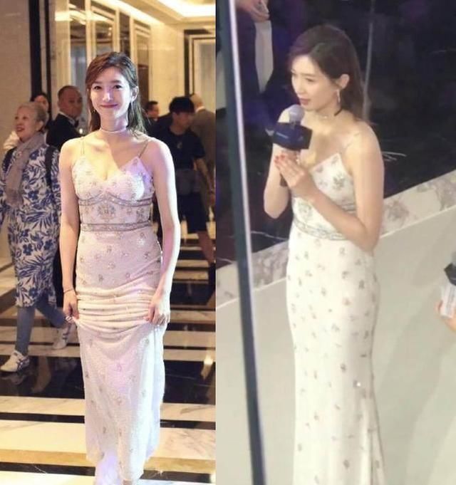 江疏影未修图下的满脸皱纹，惊讶了网友!笑起来比谢娜的皱纹还多