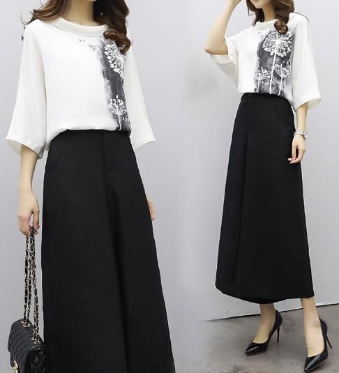 比裙子洋气百倍的套装，优雅又迷人，高挑显身材最适合80后女人