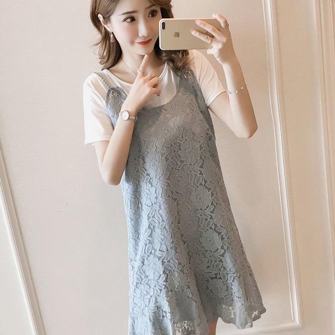 女神级别的吊带连衣裙，穿上气质感满满的，迷倒你的他