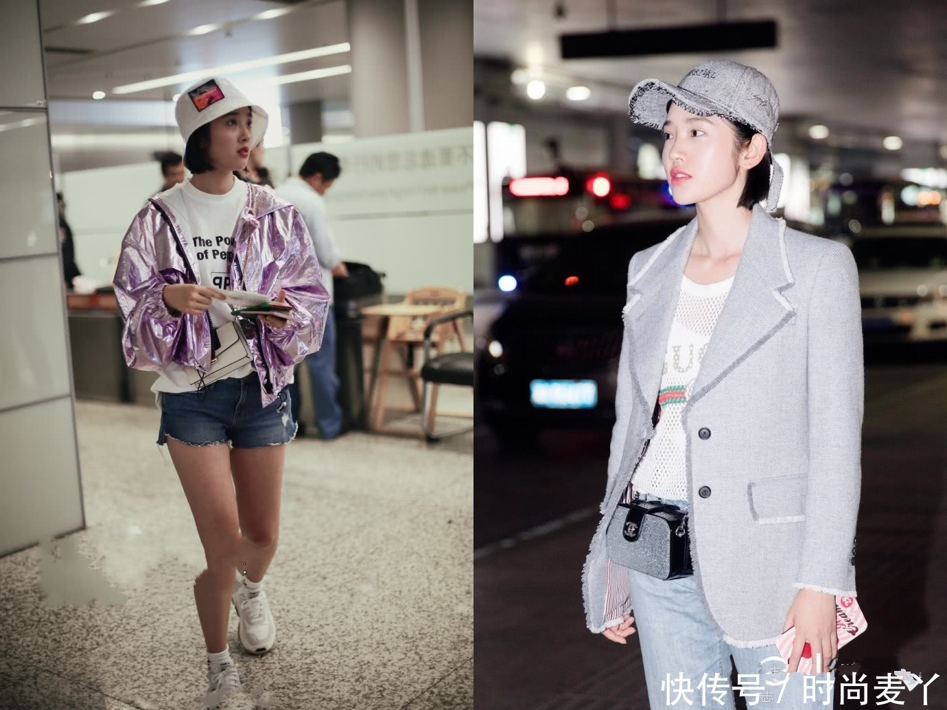 唐艺昕街拍时被偷拍，暴露了未精修素照，网友：跟P图一样美！