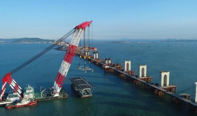  海底隧道@继“珠港澳大桥”之后，深中通道也已开建，打造海底隧