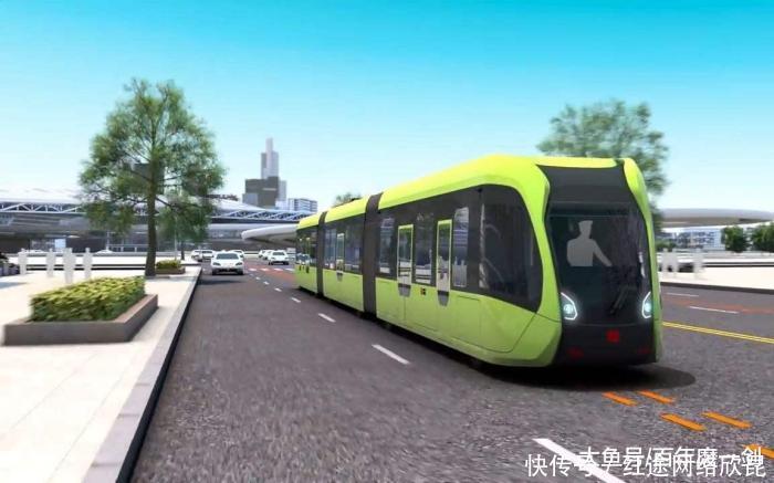 中国首座无轨列车开启, 让世界看到了中国科技的再次崛起