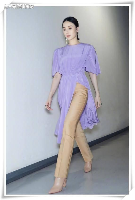 本以为穿西装的宋佳够保守了，可看到她的黑纱打底衫，我呆了！