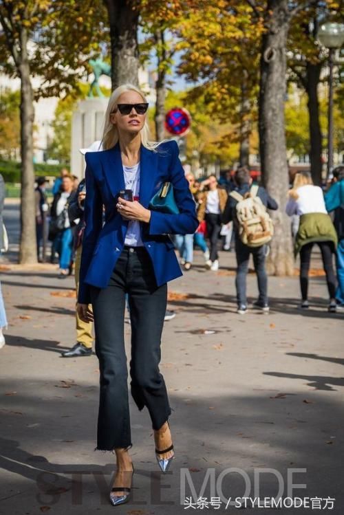 秋季的质感系蓝色单品，让你美出新高度！