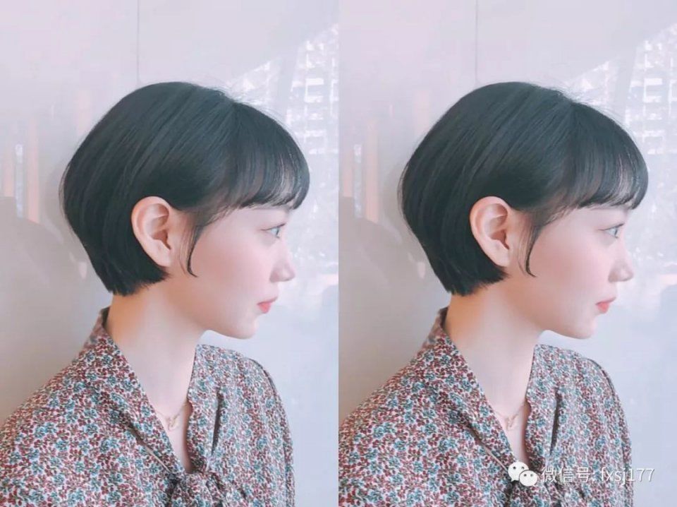 讲真!这样的短发，比长发美上100倍!