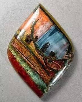 这些万年石头里都藏着一幅画，神奇到你难以置信！！