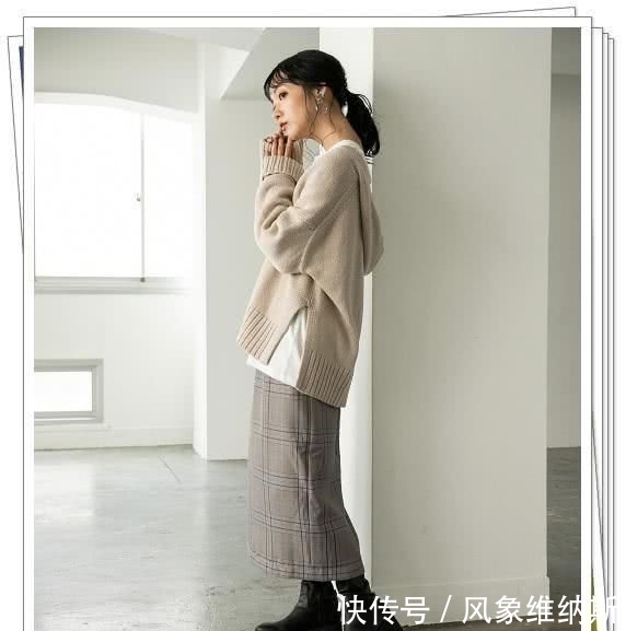 冬季■长筒靴怎么搭配?除了牛仔裤,日本女人最爱穿“长靴+裙子”