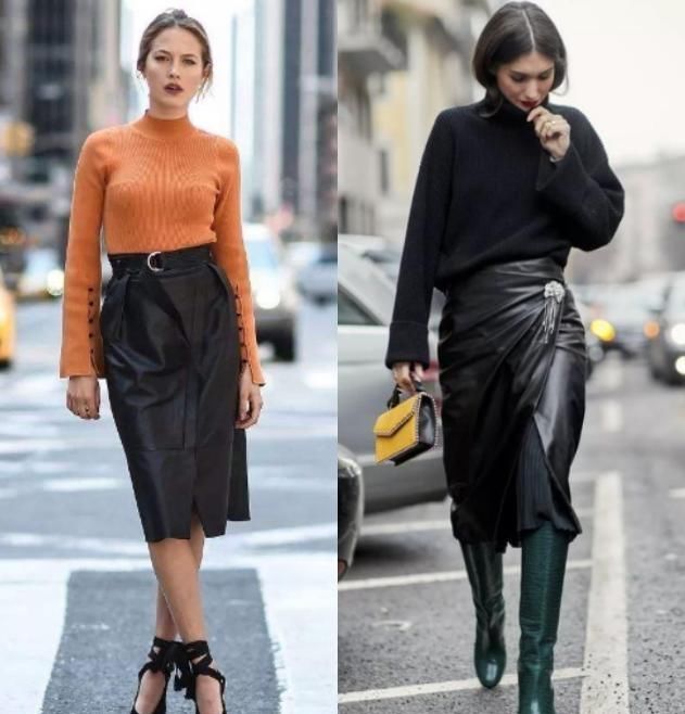  #冬天#今冬流行的3款半身裙，腿粗的女人尽量避开，款式时髦却容易显胖