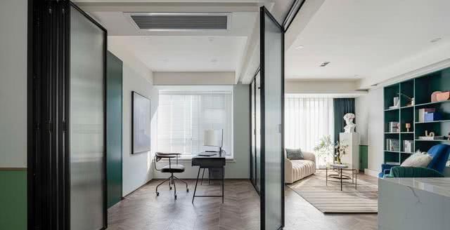  『收纳』“去客厅化”装修火了她家不要电视墙、不买餐桌，全屋太高级