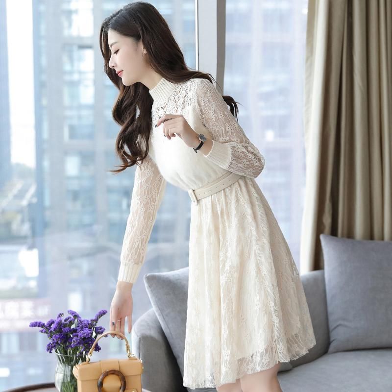 年龄32，别穿普通上下装!柔情似水的连衣裙，穿上优雅女人味