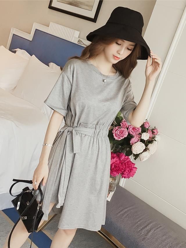 轻熟甜美的韩范儿连衣裙，小姐姐这样穿颜值爆表哦！