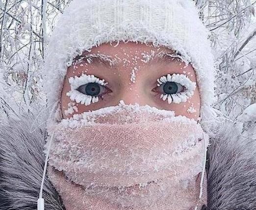 最冷城市：全年平均温度为-15℃，绝对温差达105℃，当地人很坚强