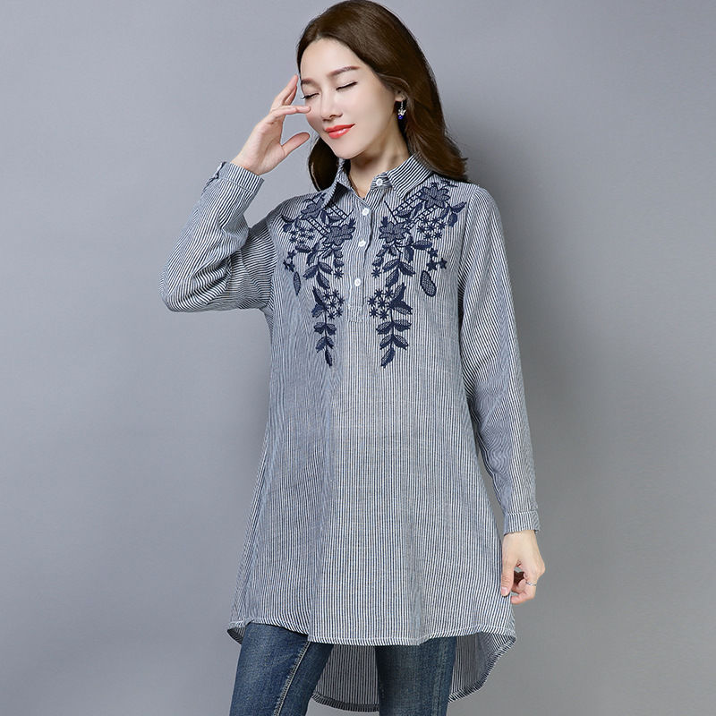 秋老虎还没走，买外套还太早!学学下面女人穿棉麻，洋气超美嫩