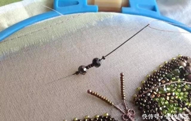 【珠绣胸针】你离小仙女只差一件闪闪的配饰,DIY手工珠绣饰品,附教程