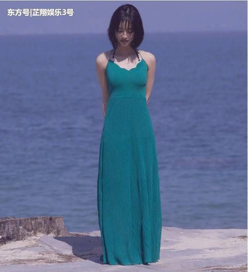 本以为沈月穿这身吊带裙够美了，雪莉的出现让人见识到什么是气质