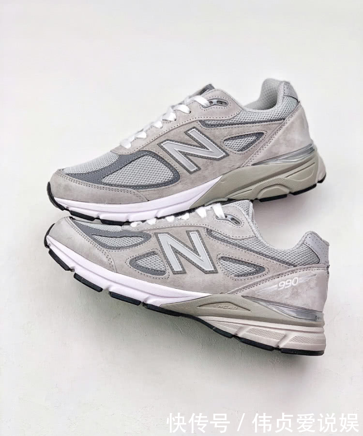【测评】New Balance 990 复古跑鞋 开箱测评